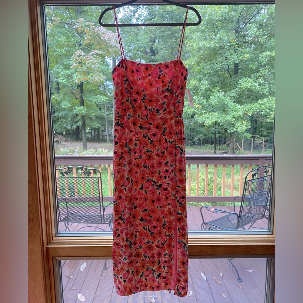 Midi Floral Dress